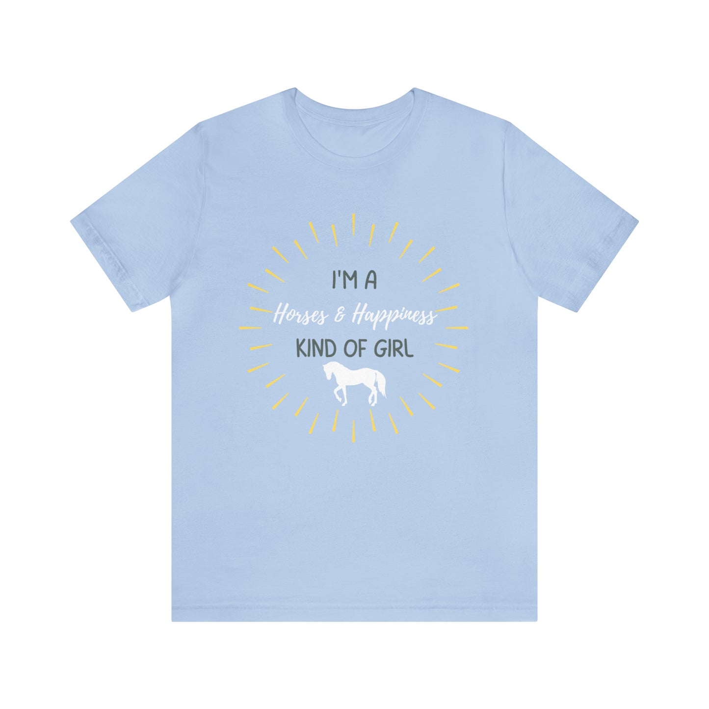Horses & Happiness Women's Short Sleeve Tee