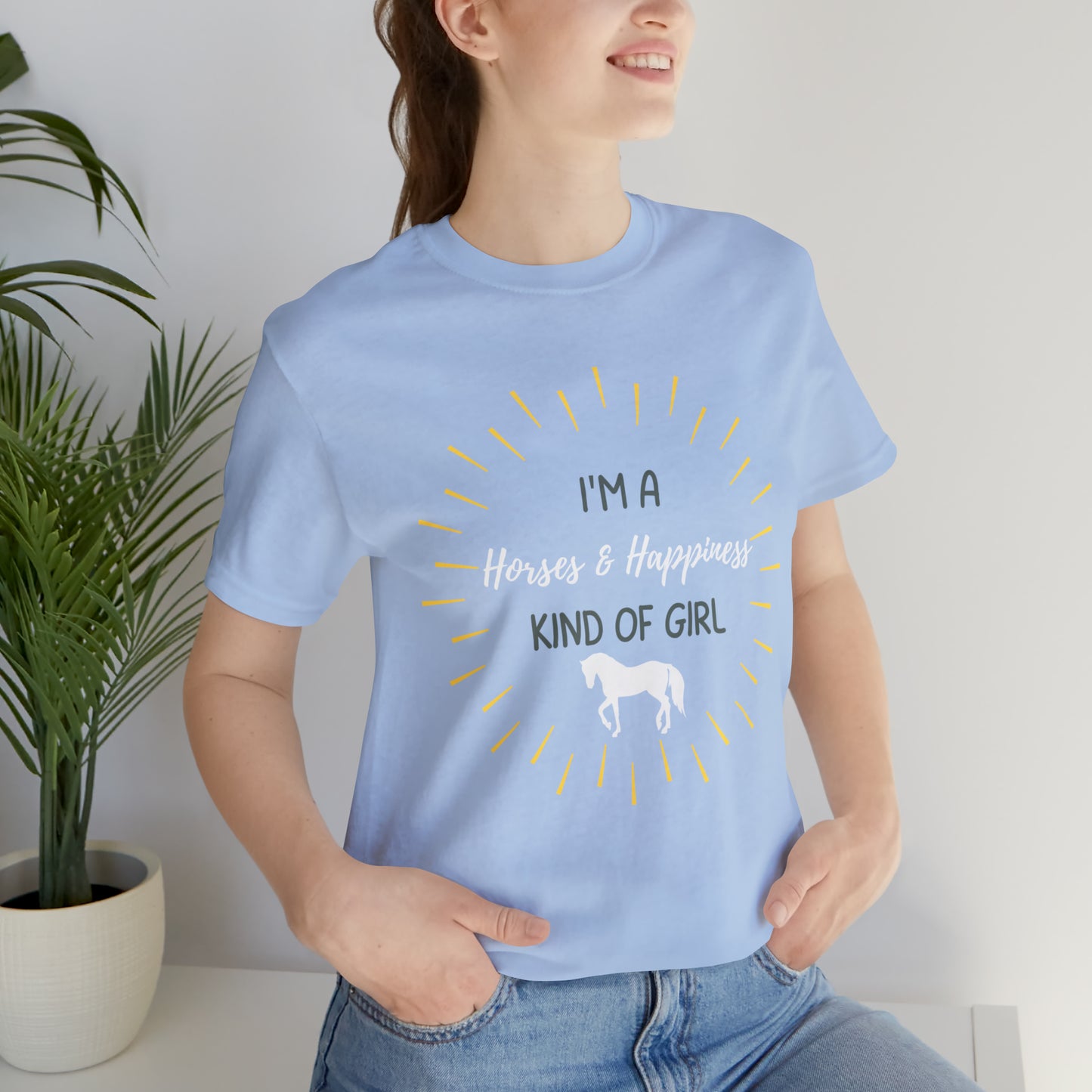 Horses & Happiness Women's Short Sleeve Tee