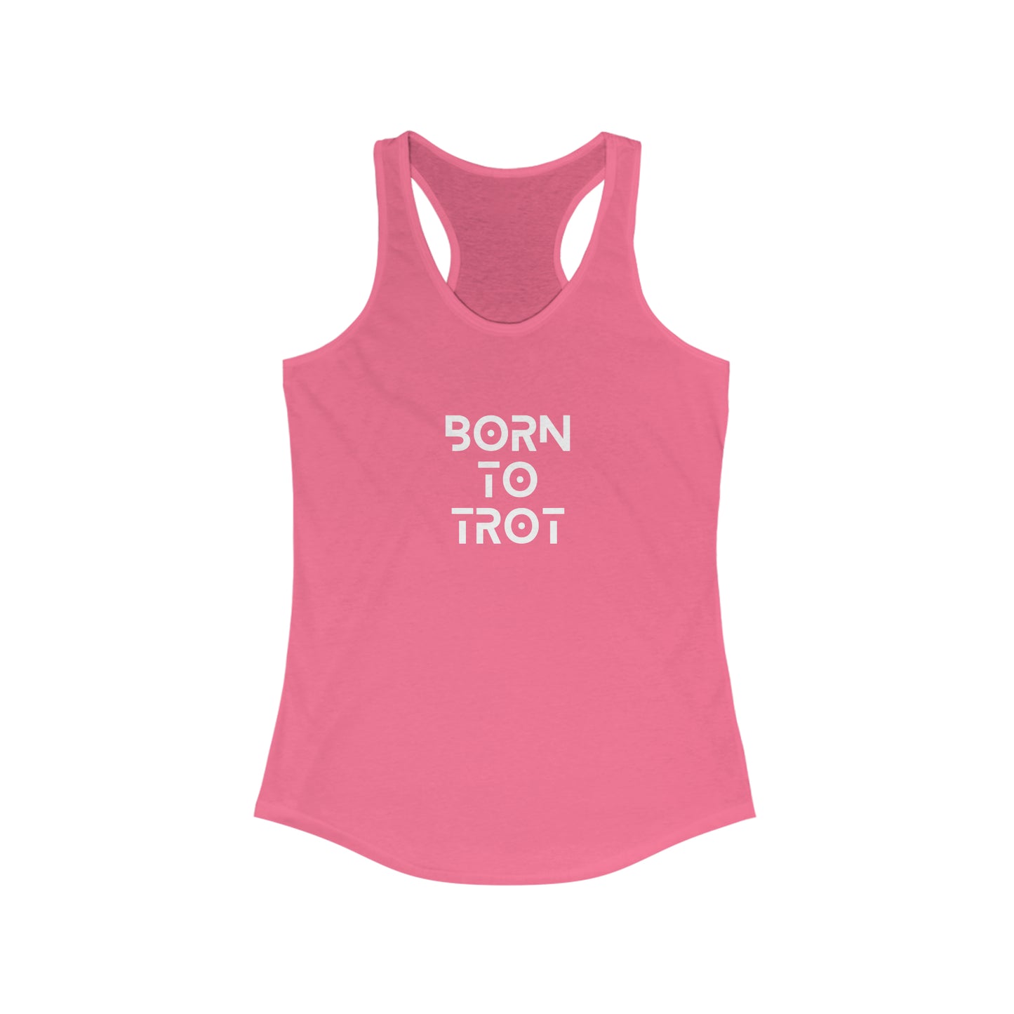 Born to Trot Women's Racerback Tank
