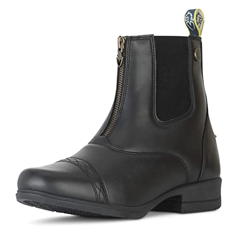 Shires Moretta Clio Paddock Boots (Big Kid 4) – Faux Leather Black
