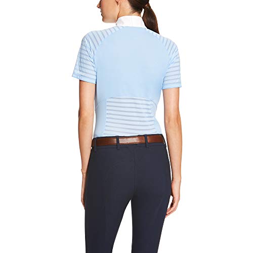 ARIAT Women's Aptos Vent Show Shirt White Size Large Regular