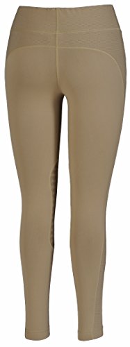 TuffRider Women's Ventilated Schooling Tights, Safari/Safari