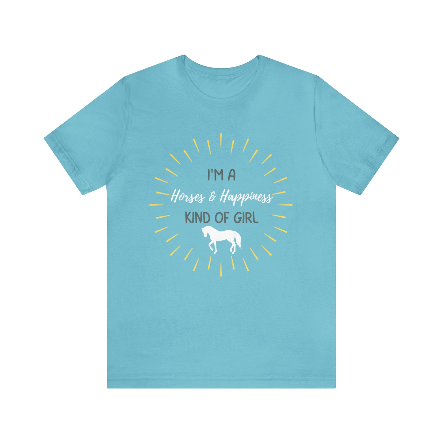 Horses & Happiness Women's Short Sleeve Tee