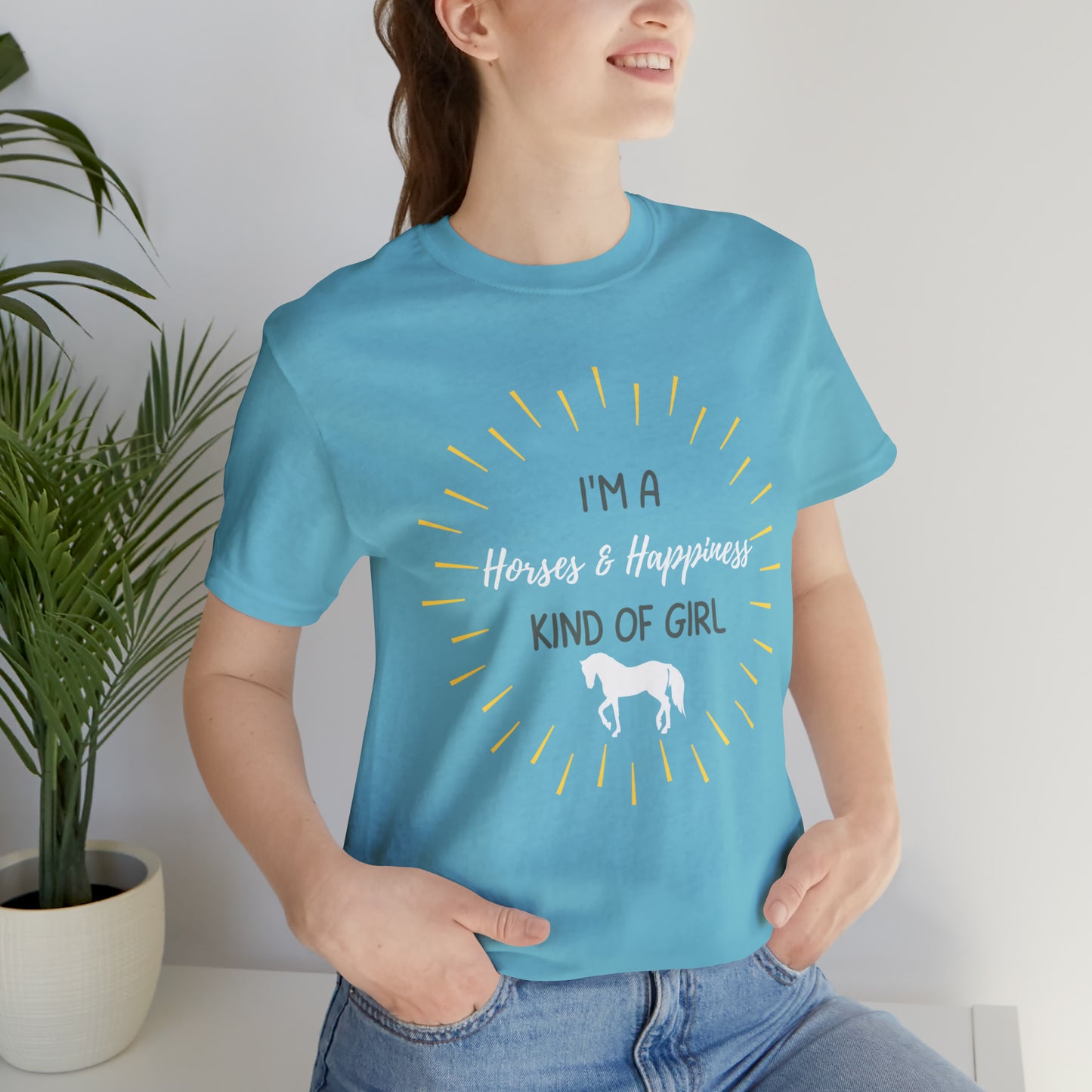 Horses & Happiness Women's Short Sleeve Tee