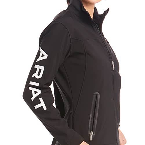 Ariat Female New Team Softshell Jacket Black Medium