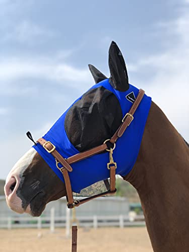 TGW RIDING Horse Fly Mask Super Comfort Horse Fly Mask Elasticity Fly Mask with Ears We Only Make Products That Horses Like