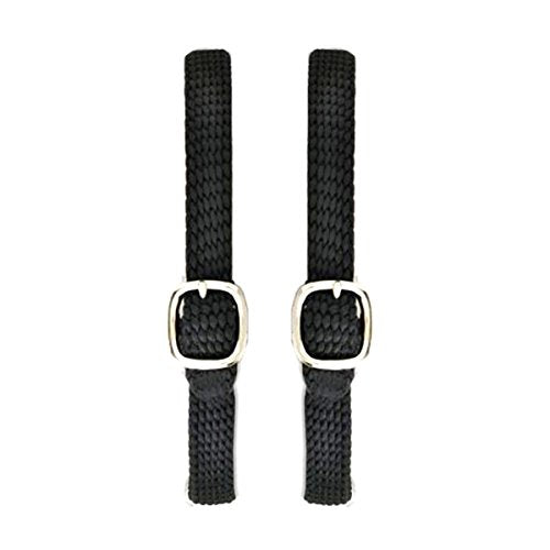 centaur Braided Nylon Spur Strap-Black