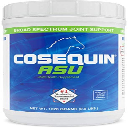 Nutramax Cosequin ASU Joint Health Supplement for Horses - Powder with Glucosamine, Chondroitin, ASU, and MSM, 1320 Grams