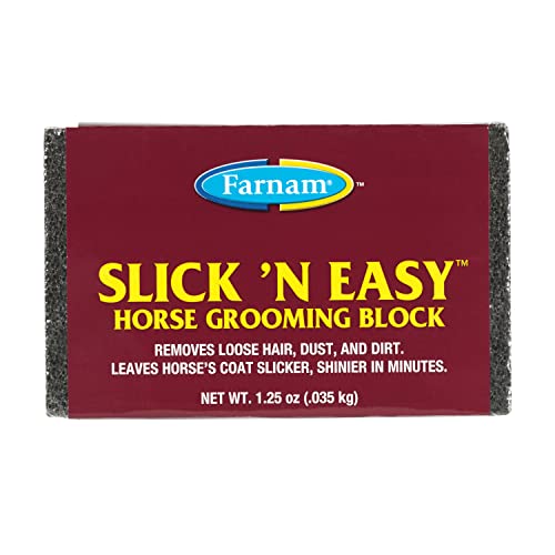 Farnam Slick 'N Easy Horse Grooming Block