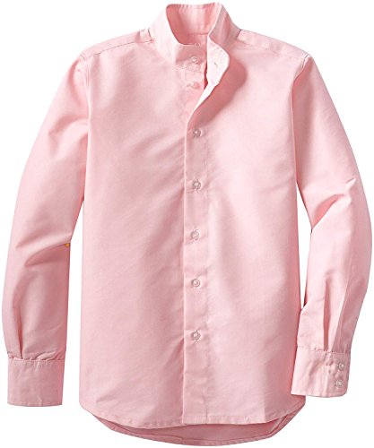 TuffRider Girl's Starter Long Sleeve Show Shirt, White, 14