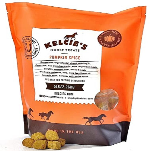 Kelcies Limited Spice Horse Treats Bag | Premium All Natural Treats | Starch and Carbohydrates | Tasty Horse Treats Packed with Superfoods | Low Sugar Treats | Suitable for Horses with Cushing's-5lbs